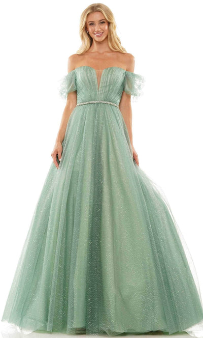 Colors Dress 2912 - V-Neck Ballgown