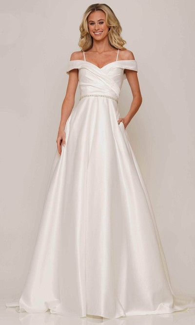 Colors Dress 2938 - Off Shoulder Gown