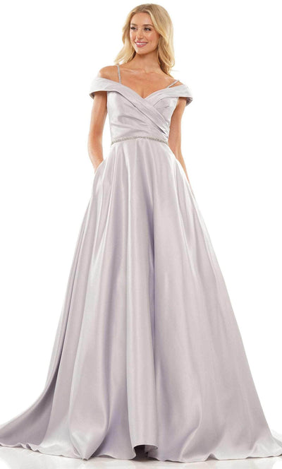 Colors Dress 2938 - Off Shoulder Gown