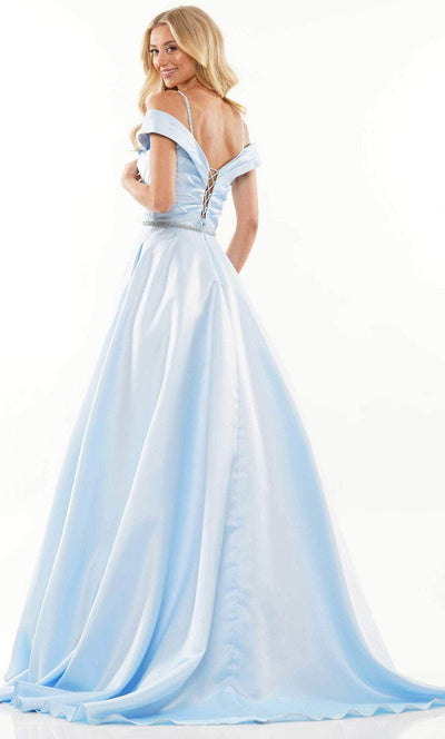 Colors Dress 2938 - Off Shoulder Gown