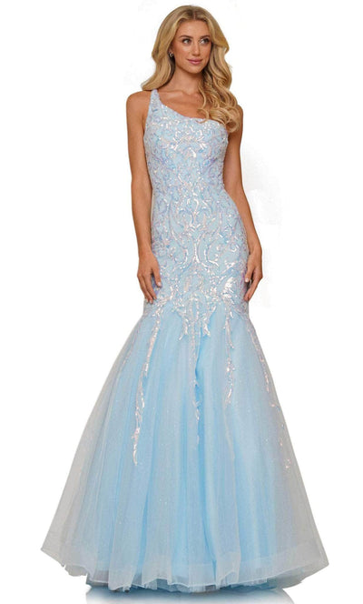 Colors Dress 2940 - One Sleeve Gown