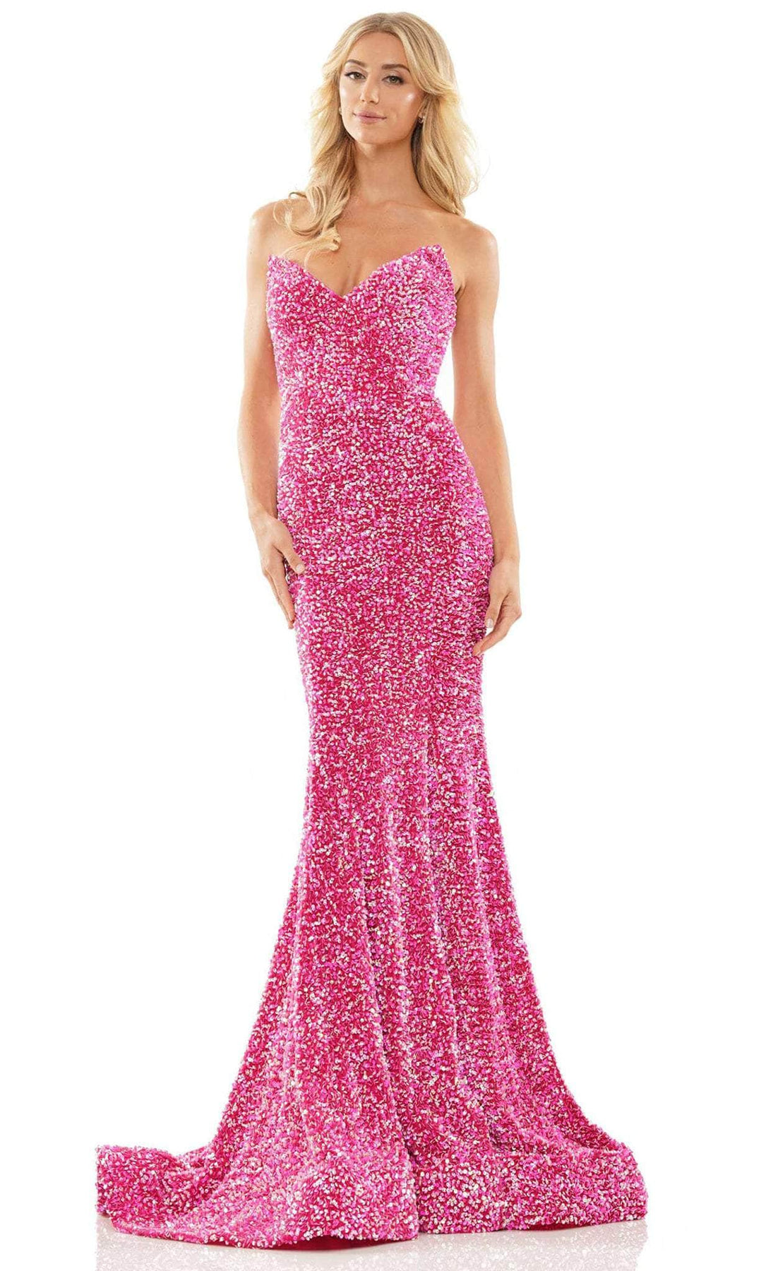 Colors Dress 2959 - Sequin Gown