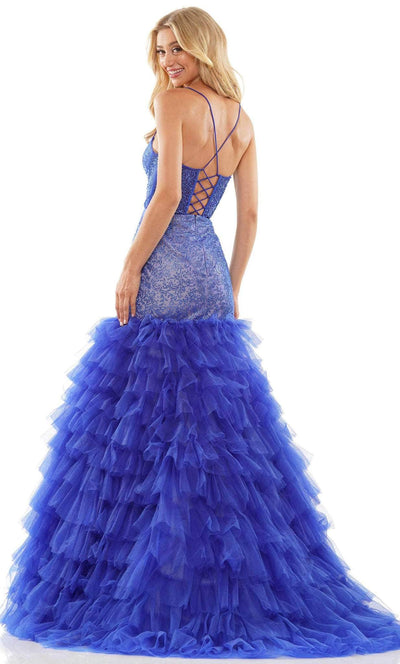 Colors Dress 2965 - Frilled Tulle Gown