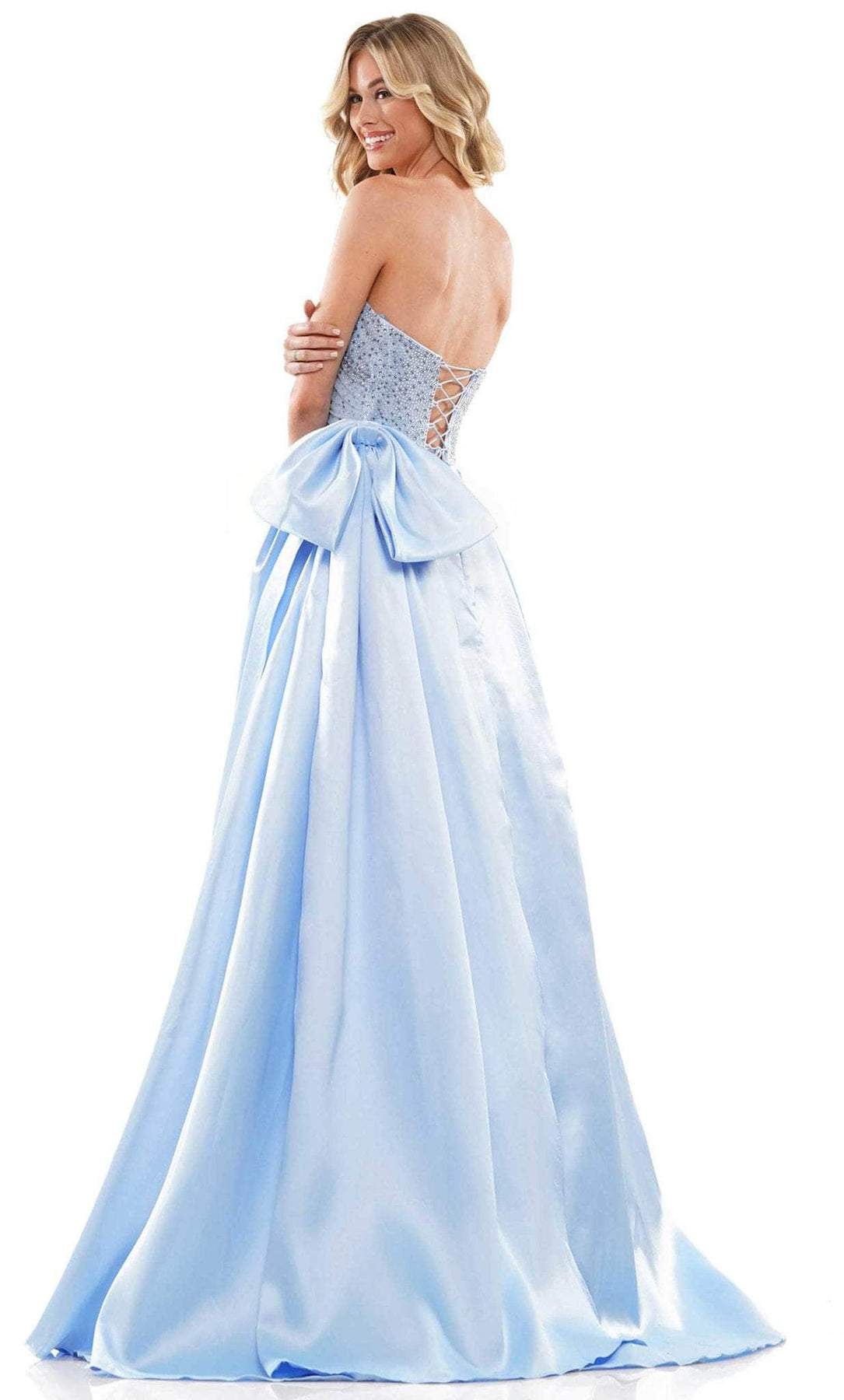 Colors Dress 2971 - Strapless Ballgown