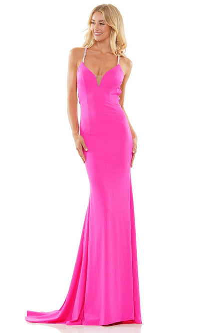 Colors Dress 2974 - Strappy Back Gown