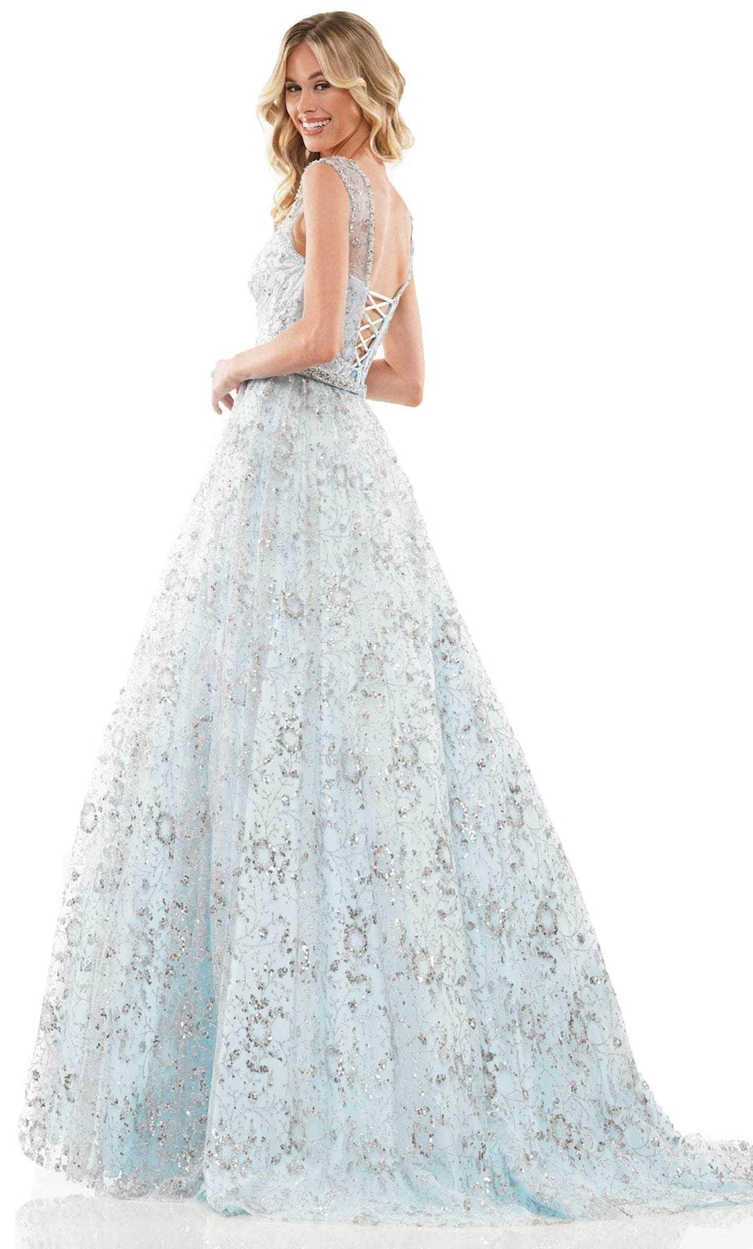 Colors Dress 2980 - Glittered Gown