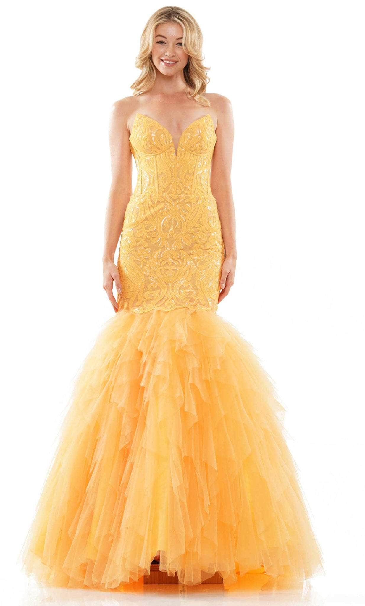 Colors Dress 2985 - Sequin Gown