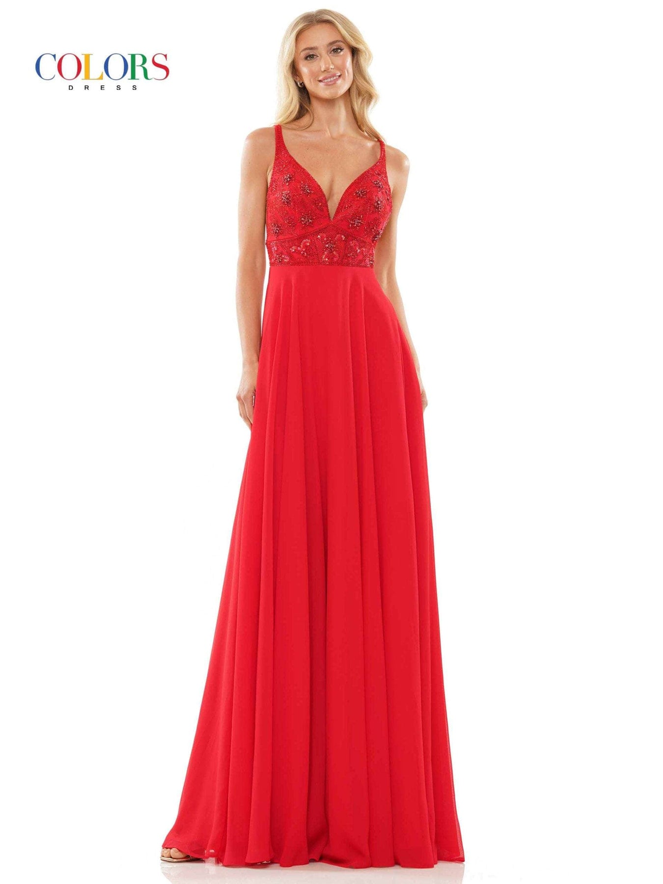 Colors Dress 3000 - Embellished Gown