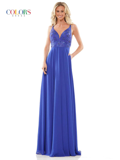 Colors Dress 3000 - Embellished Gown