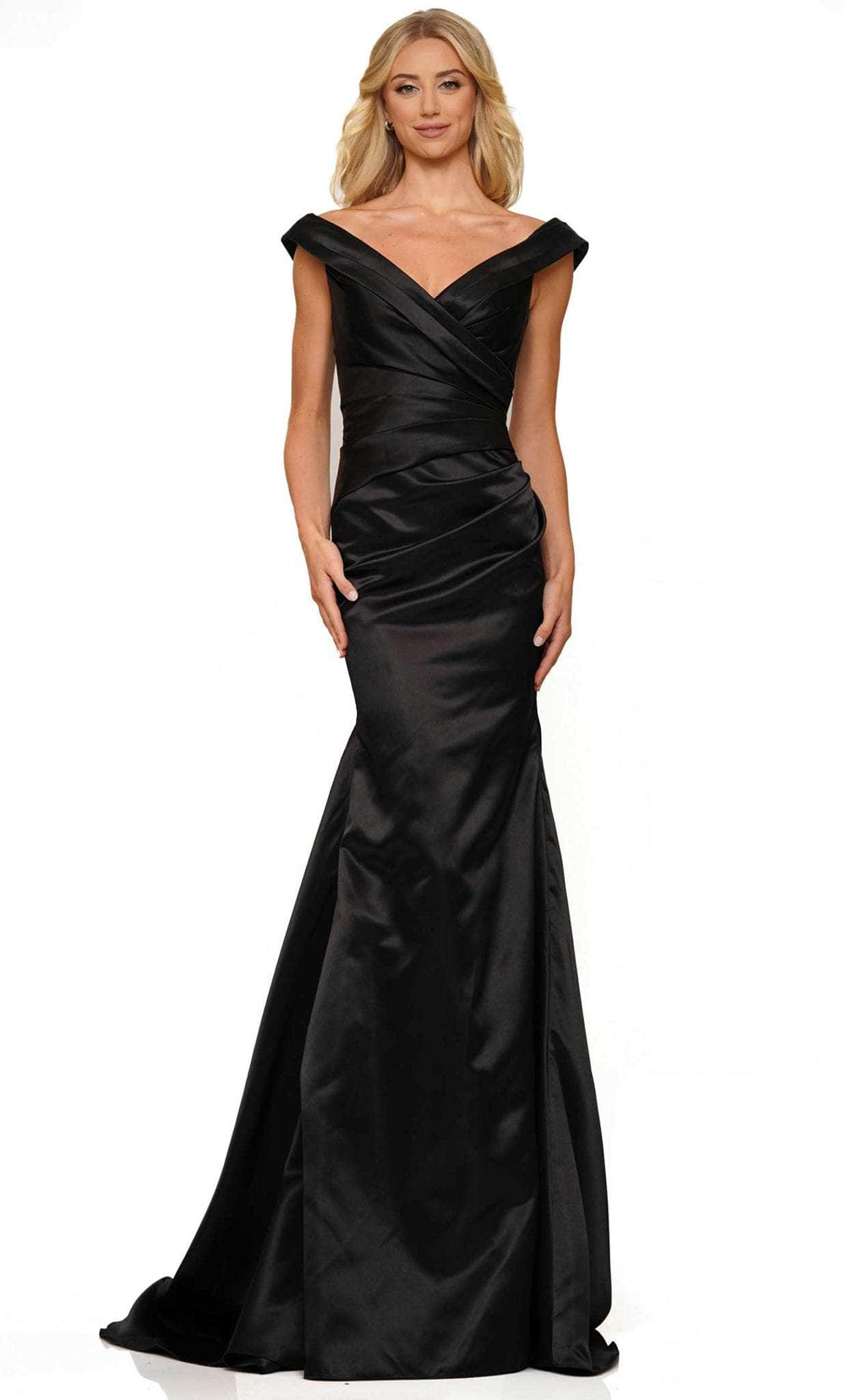 Colors Dress G1080 - Off Shoulder Gown