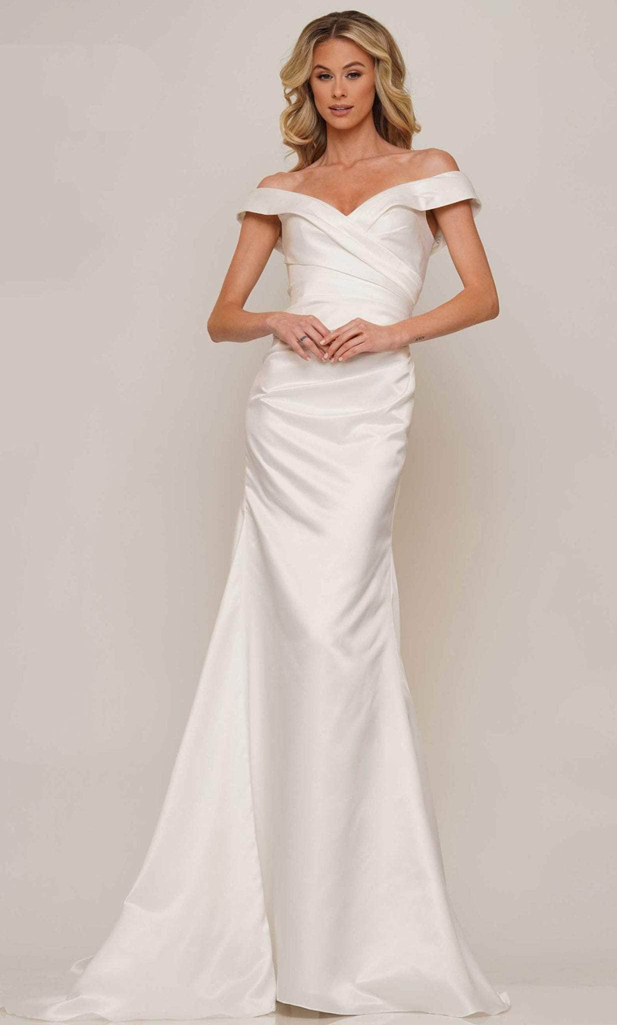 Colors Dress G1080 - Off Shoulder Gown