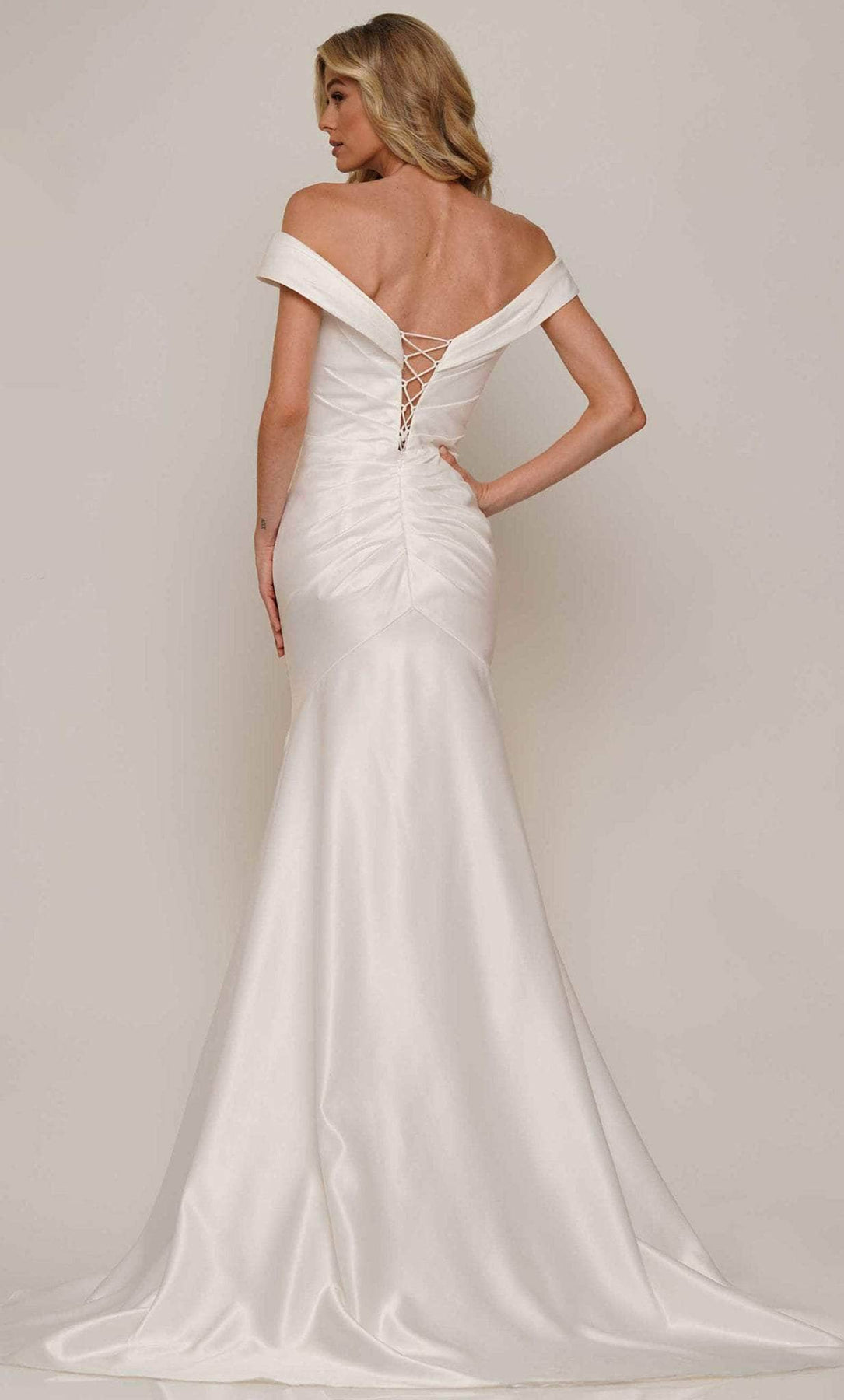 Colors Dress G1080 - Off Shoulder Gown