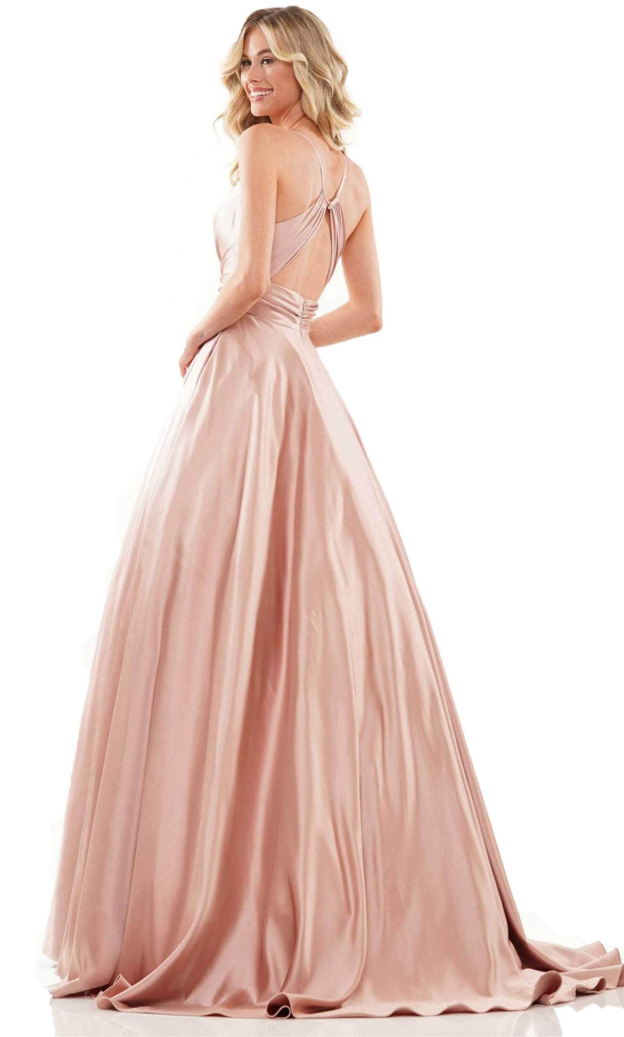 Colors Dress G1089 - V-Neck Gown