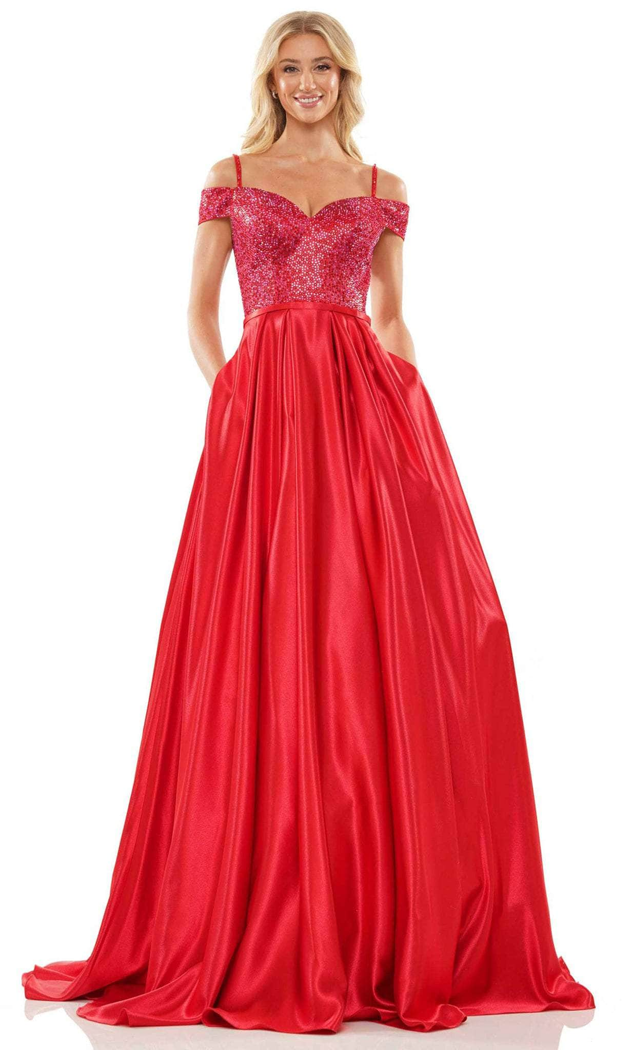 Colors Dress G1096 - Beaded Gown