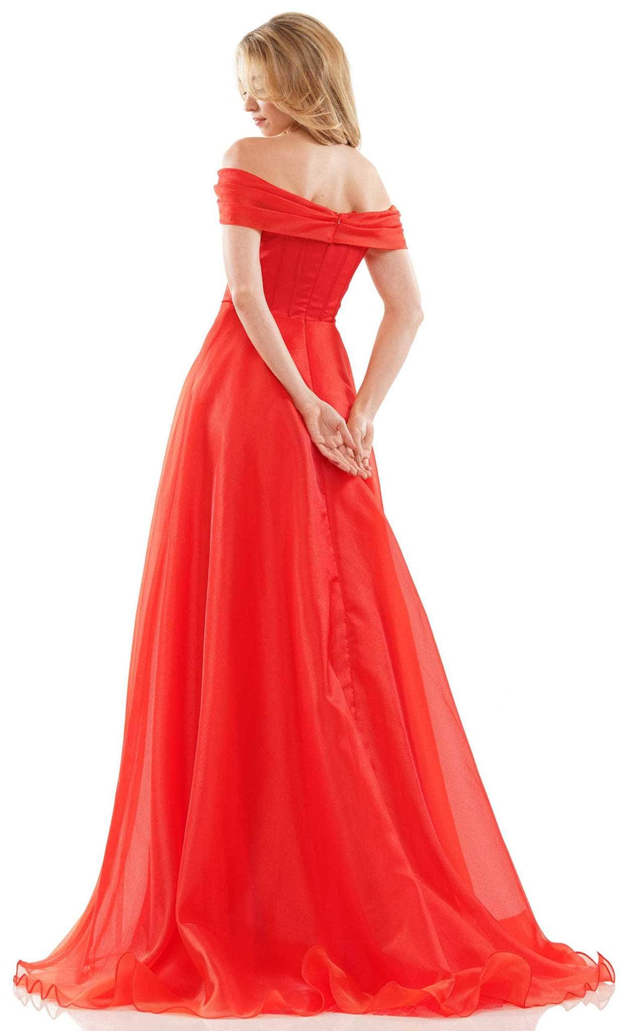 Colors Dress G1106 - Off-Shoulder Dress