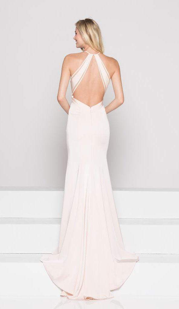 Colors Dress - Halter Neck Sheath Dress 1931 CCSALE