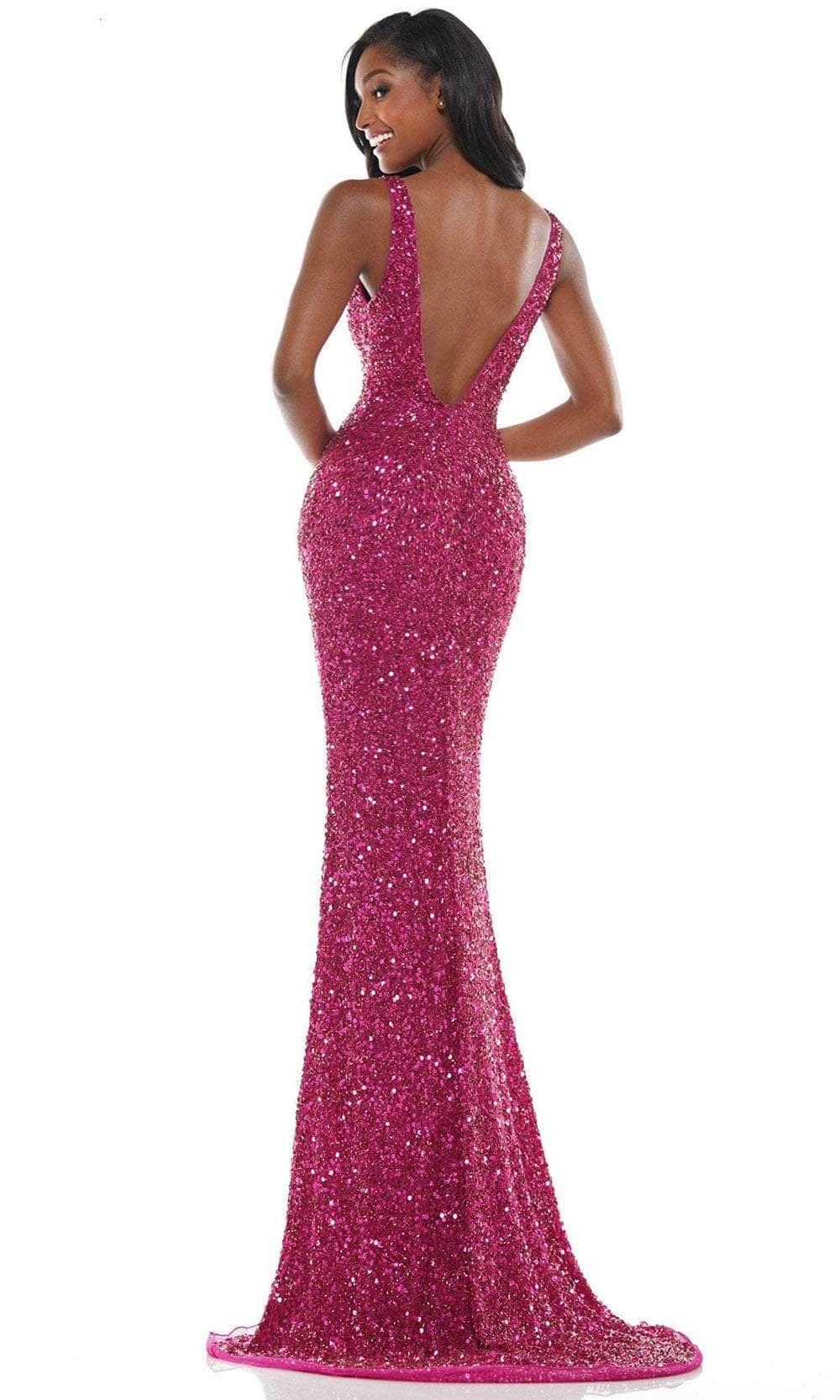 Colors Dress K103 - Sleeveless Sequin Prom Dress Special Occasion Dress