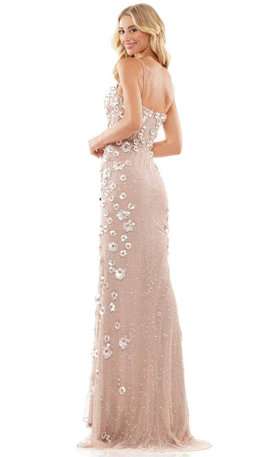 Colors Dress K135 - Floral Appliqued Prom Dress Special Occasion Dress