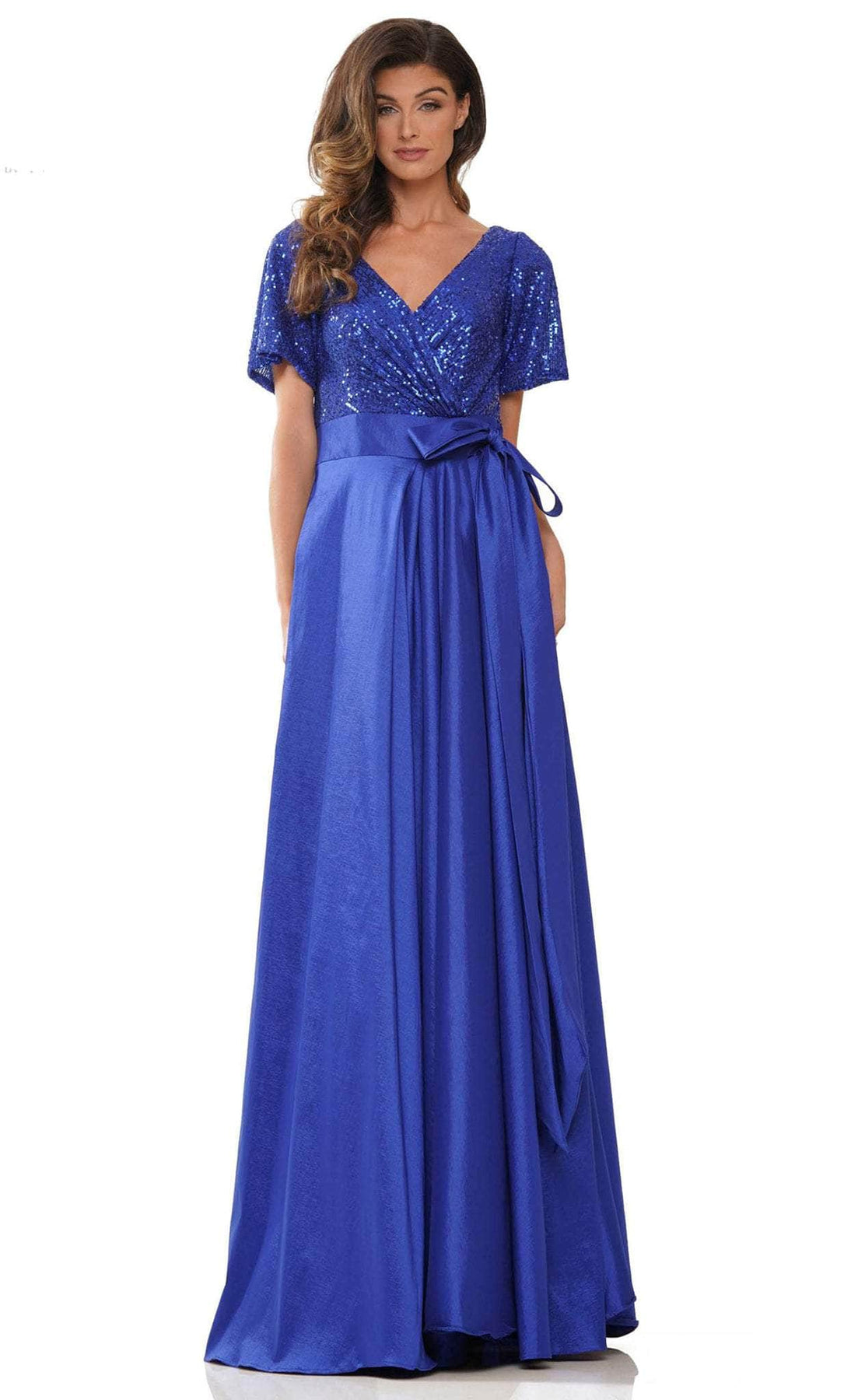 Colors Dress - A-Line Gown M316 In Blue
