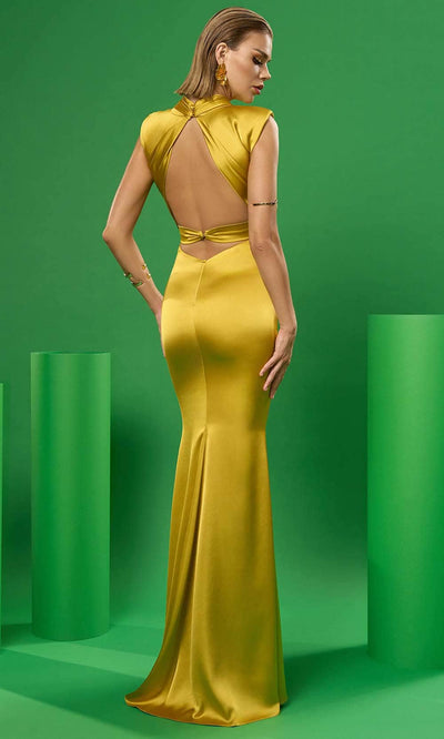 Cristallini Elysee CA01 - Cap Sleeve Gown