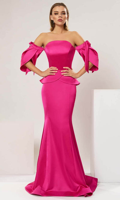 Cristallini Satin Lily CA17 - Mermaid Gown XS / Fuchsia