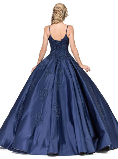 Dancing Queen - 1325 Applique Sweetheart Ballgown Special Occasion Dress