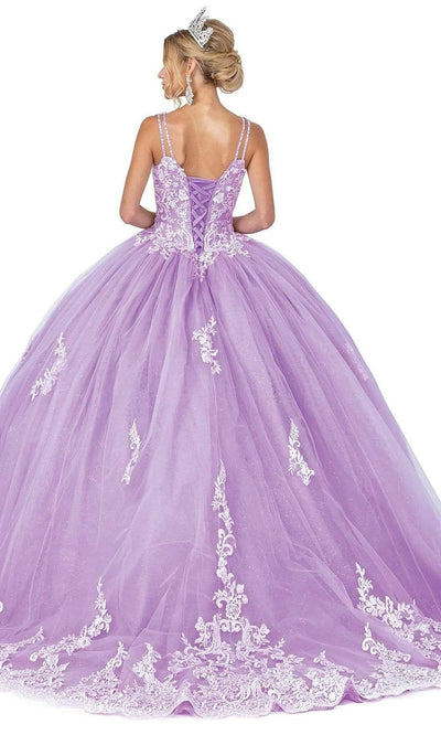 Dancing Queen - 1608 Floral Lace Ballgown Special Occasion Dress