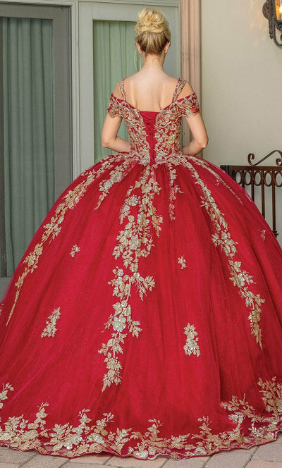 Dancing Queen 1657 - Sequin Embroidered Sweetheart Ballgown Ball Gowns