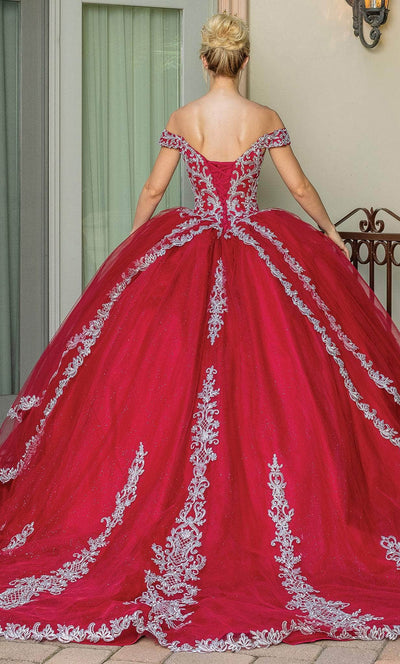 Dancing Queen 1662 - Sweetheart Embroidered Ballgown Ball Gowns