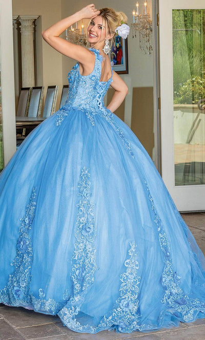 Dancing Queen 1678 - Embroidered Quinceanera Ballgown Ball Gowns