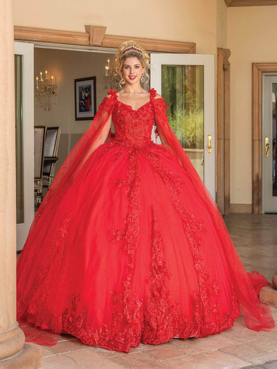 Dancing Queen 1678 - Embroidered Quinceanera Ballgown Special Occasion Dress