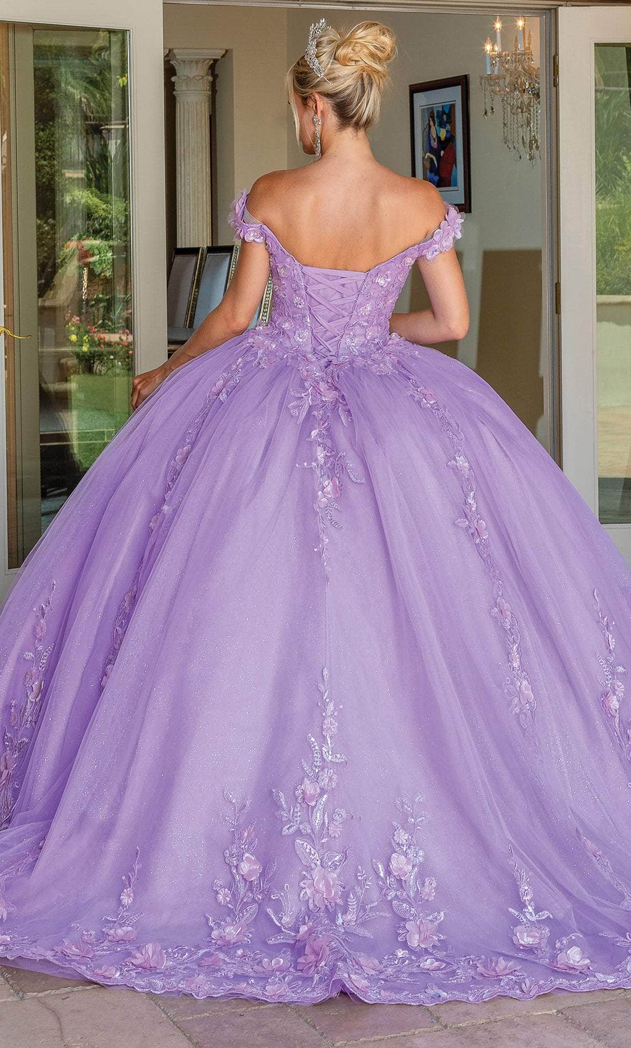 Dancing Queen 1698 - Embellished Quinceanera Ballgown Ball Gowns