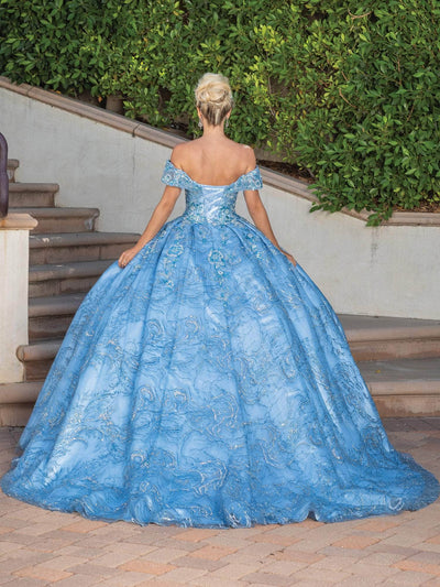 Dancing Queen 1736 - Embellished Off-Shoulder Ballgown Ball Gowns