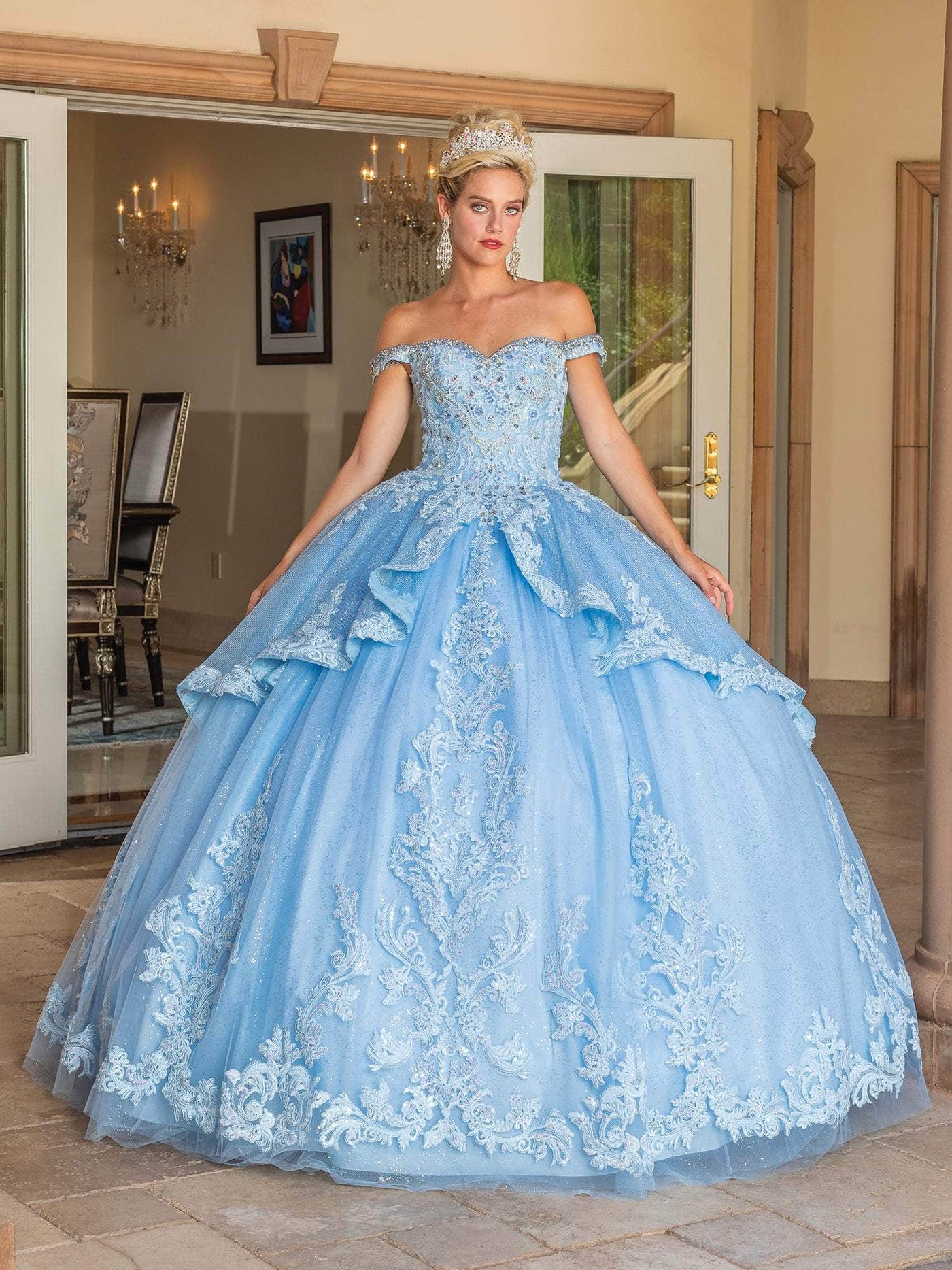 Dancing Queen 1741 - Embellished Sweetheart Ballgown Special Occasion Dress