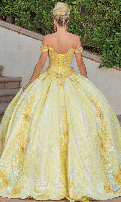 Dancing Queen 1772 - Off Shoulder Pleated Ballgown Ball Gowns