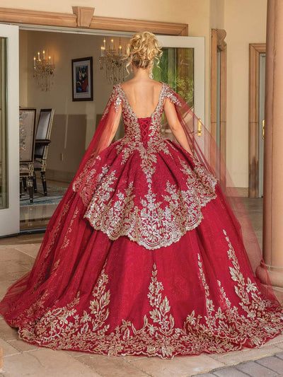 Dancing Queen 1781 - Sequin Embroidered Ballgown Ball Gowns