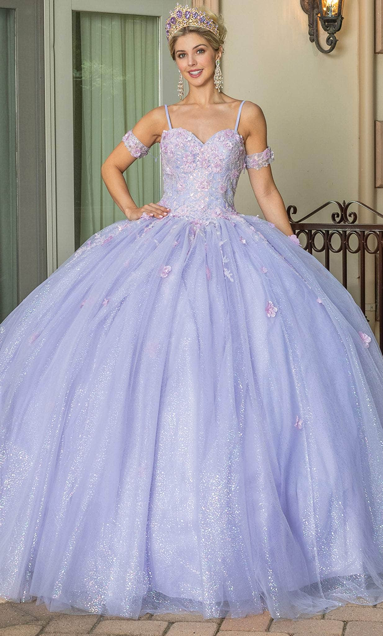 Dancing Queen 1785 - Sweetheart Ballgown With Cape Ball Gowns