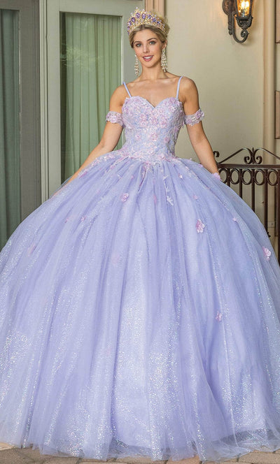 Dancing Queen 1785 - Sweetheart Ballgown With Cape Ball Gowns