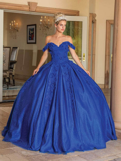 Dancing Queen 1790 - Embellished Off-Shoulder Ballgown Special Occasion Dress