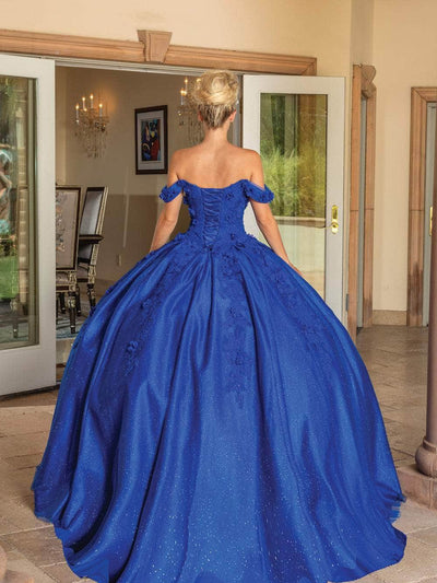 Dancing Queen 1790 - Embellished Off-Shoulder Ballgown Special Occasion Dress