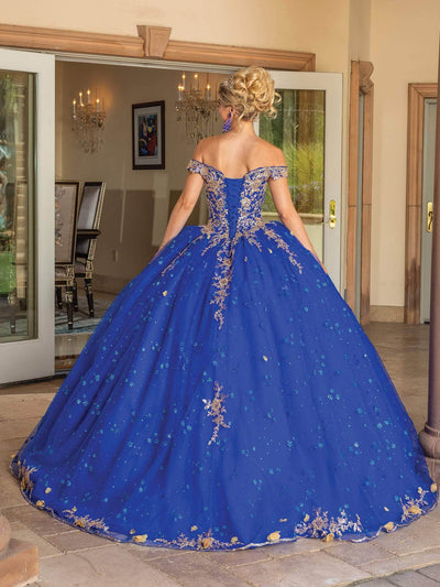 Dancing Queen 1796 - Floral Beaded Ballgown Ball Gowns