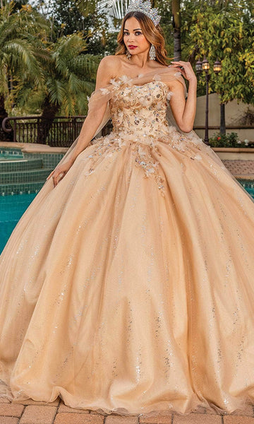 gold queen dress Dancing Danq_1844 - Long Ballgown collection: la parisienne