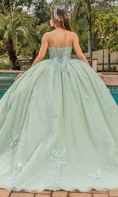 Dancing Queen 1893 - Off Shoulder Floral Ballgown Ball Gowns