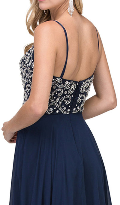 Dancing Queen - 2503 Beaded Sweetheart Sleeveless Prom Dress Special Occasion Dress