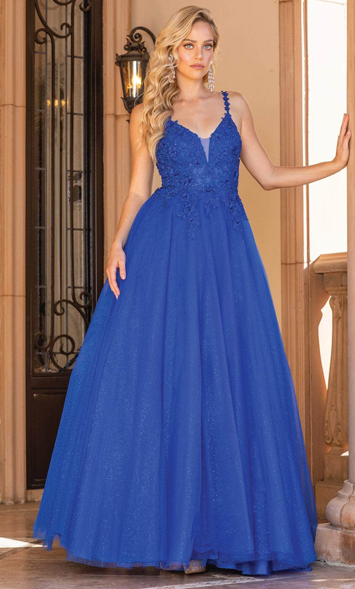 Dancing Queen 4328 Sleeveless A-Line Prom Gown Special Occasion Dresses