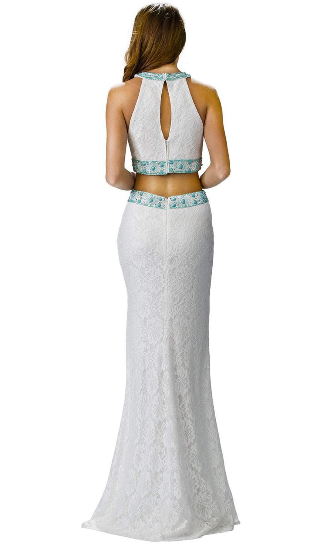 Dancing Queen - 9272 Embroidered Two Piece Formal Dress Special Occasion Dress