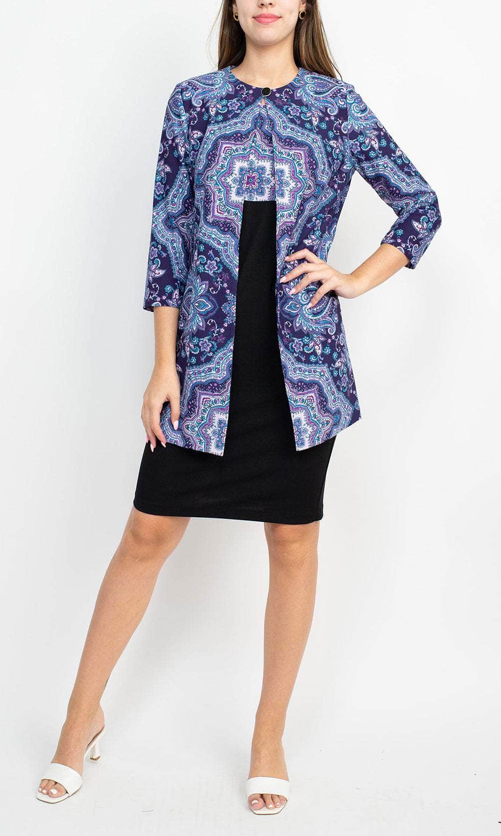 Danny & Nicole 27138M - Sleeveless Print Dress Danny & Nicole 27138M - Sleeveless Print Dress