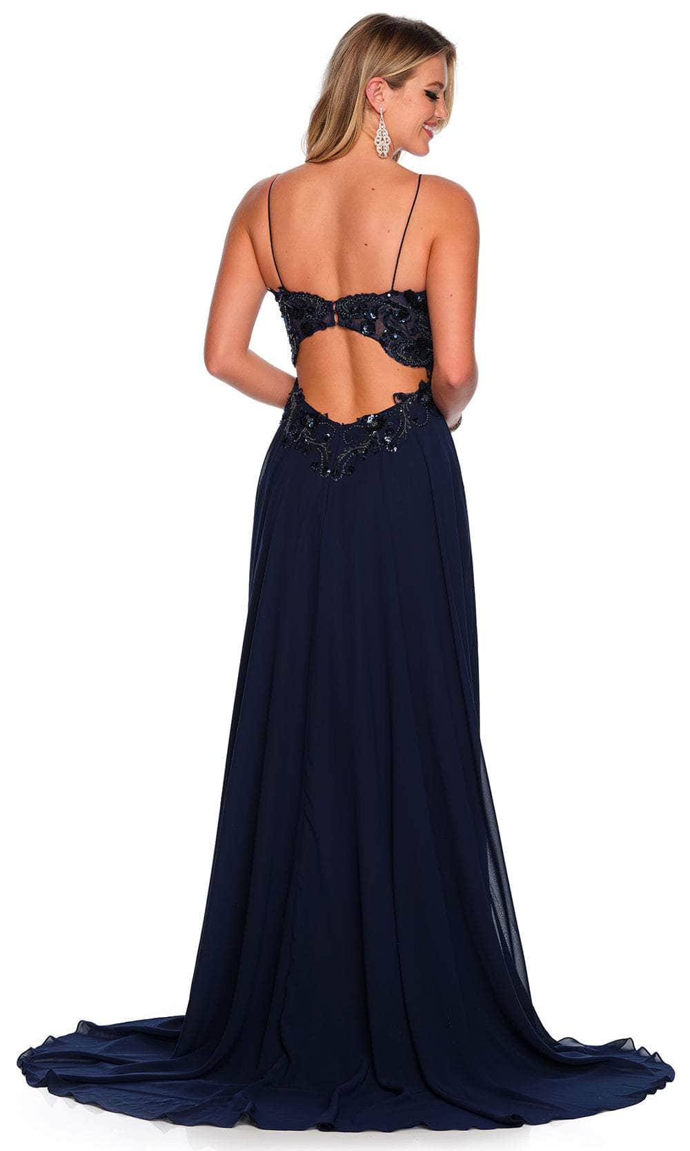 Dave and Johnny 11241 Prom Dress - Navy Blue | NewYorkDress Dave and Johnny 11241 Prom Dress - Navy Blue | NewYorkDress