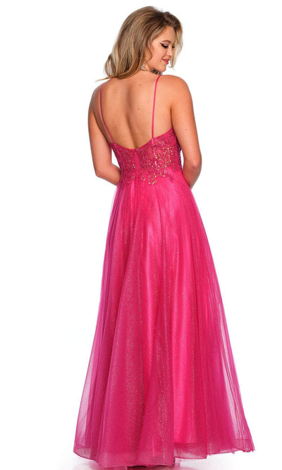 Dave & Johnny 11243 - Beaded Top A-Line Prom Gown Special Occasion Dress