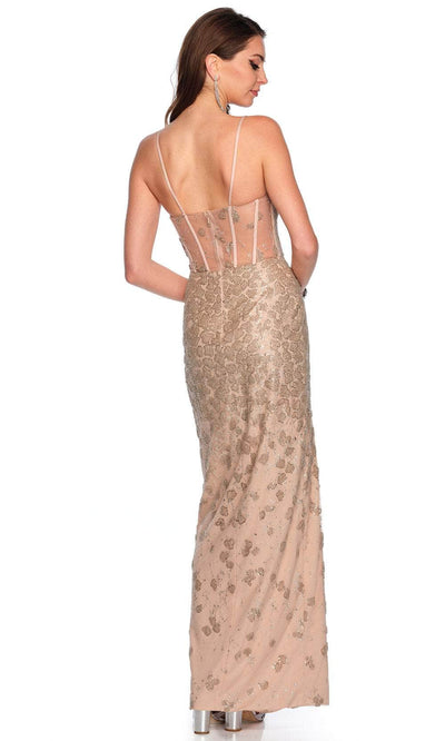 Dave & Johnny 11496 - Sleeveless Beaded Gown Special Occasion Dress